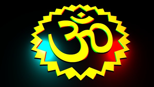 3D Om Logo Symbol - TurboSquid 1813949
