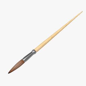 calligraphy brush 3D model