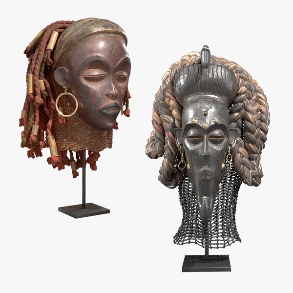 Des Modèles de 3D Masque Africain à Télécharger