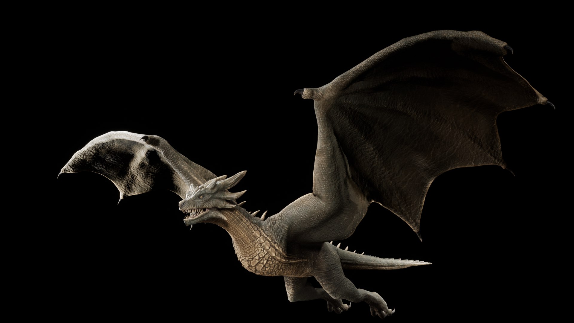 Green Wyvern Dragon Animated 3D https://p.turbosquid.com/ts-thumb/Em/tekhaM/nB/greenwyvern_flyingoause.0003/png/1746623116/1920x1080/fit_q87/34d0851947d2e65f9bafd8583f6bc4b3b3d8d0f1/greenwyvern_flyingoause.0003.jpg