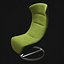 Oversized Lounge Chair por Nico Klaeber