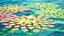 Wasserflora 3D-Modell