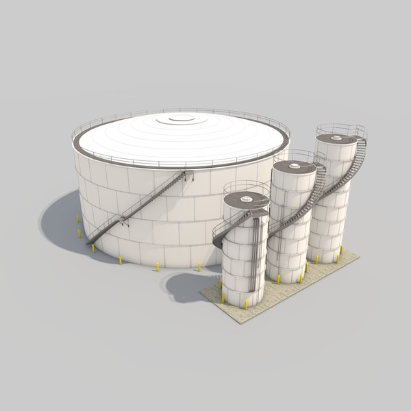 3d model of silo pack