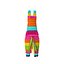 Traditional multi colored Mexican party pinata