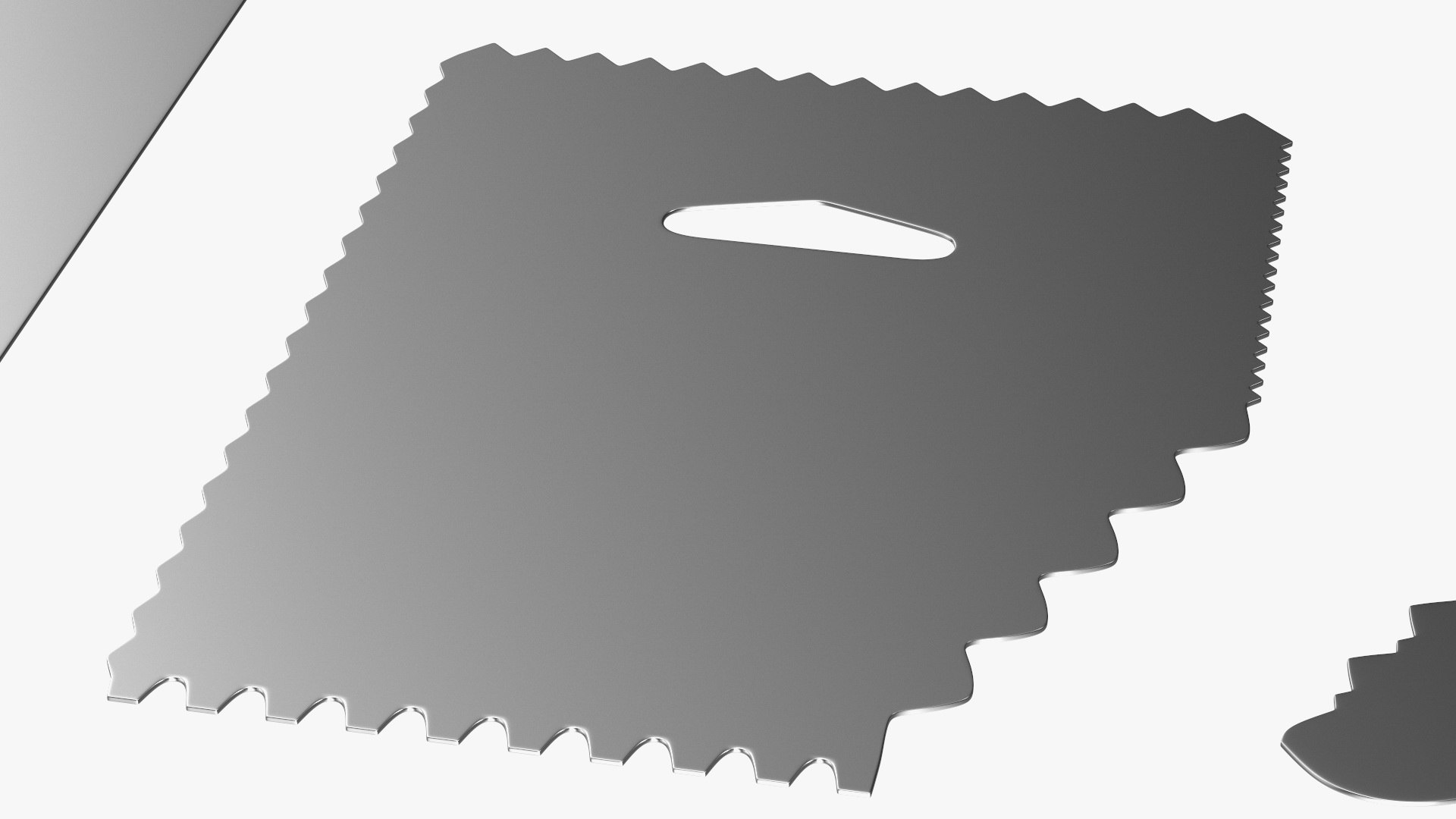 Cake Scraper Set Model - TurboSquid 1997974