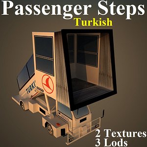 passenger steps thy 3D