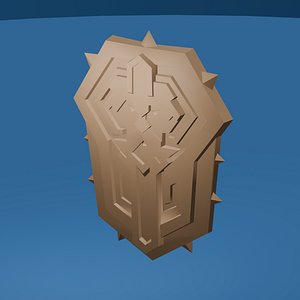 3D model Dwarven Shield