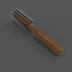 comb brushing massage wooden