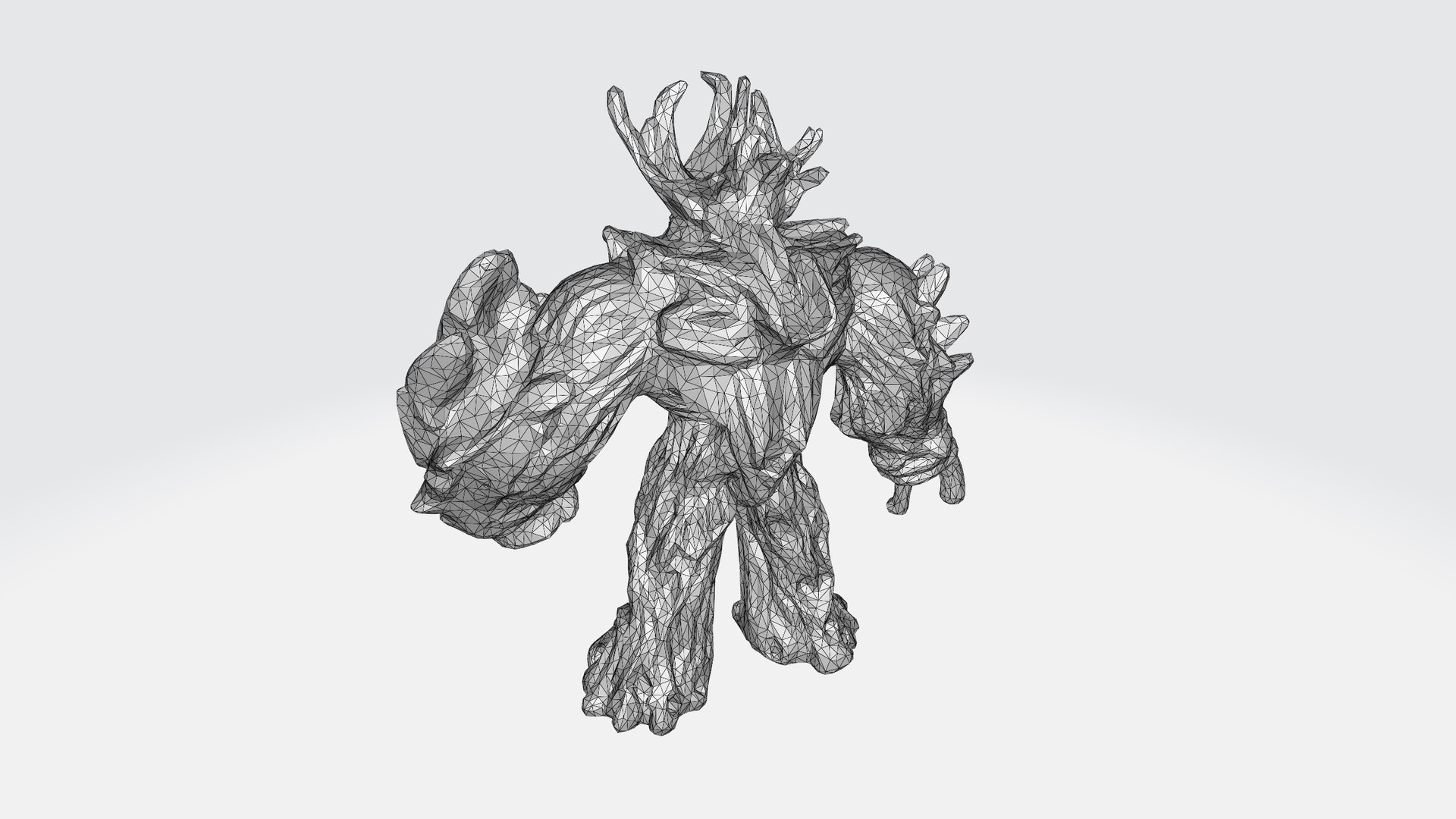 3D Model Jungle Emperror Cartoon Model - TurboSquid 2358948