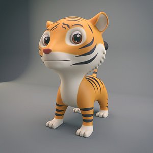 Cartoon Tiger