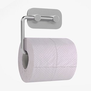 Toilet Paper on Holder