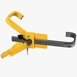 Anti Theft Wheel Lock Clamp with Keys