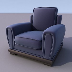 3d model sofa armchair