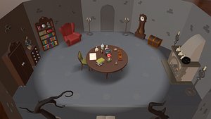 3D model magic room