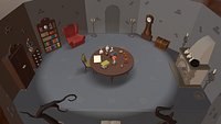 Cartoon Magic room