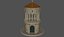 Antiker Tempelturm