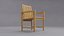 Poltrona da giardino in legno 01