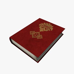 3D Medieval Book V4 model