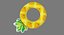 Float Ring PineApple 02