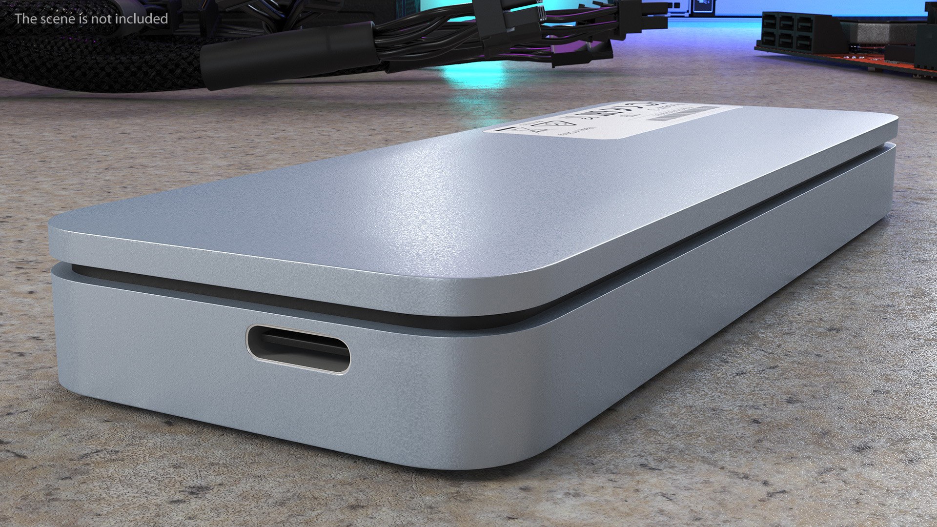 SSD Drive Fingerprint Scanner Protection 3D Model - TurboSquid 2099723