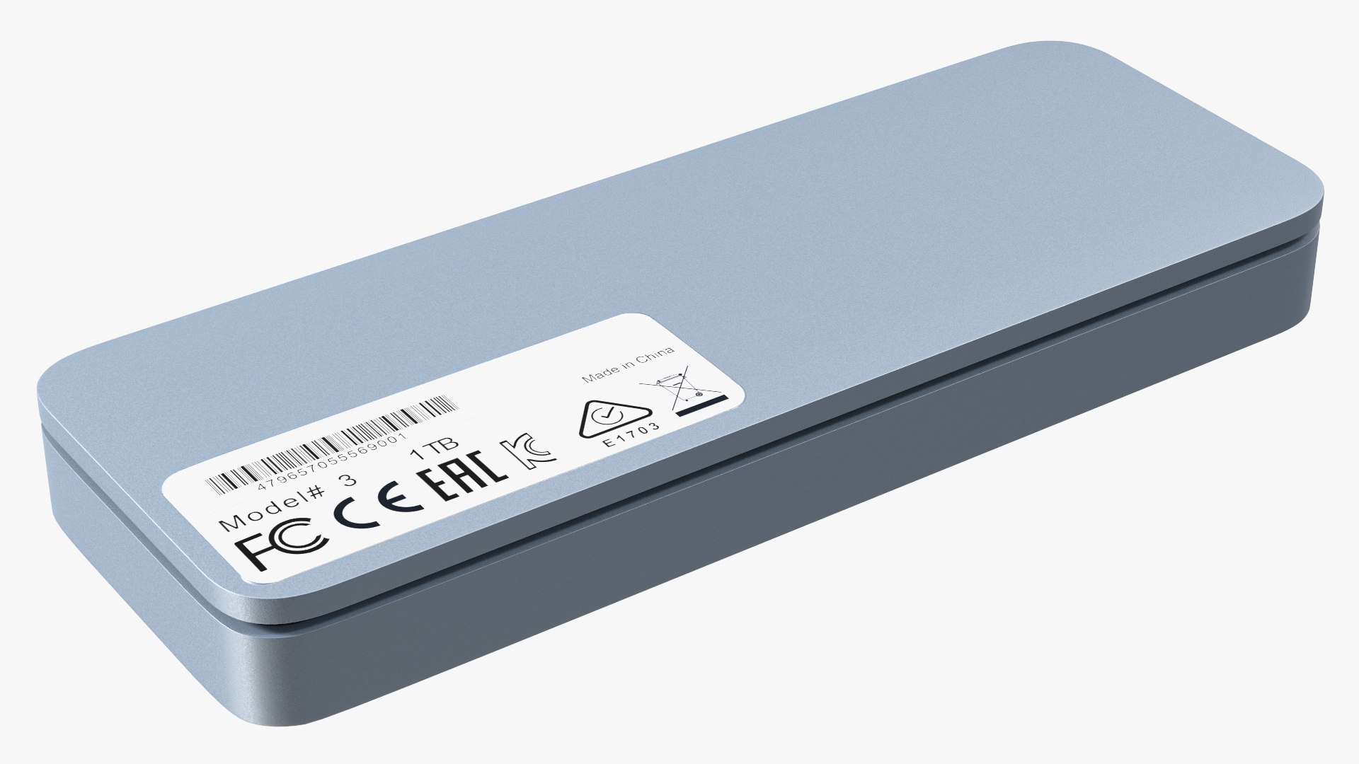 SSD Drive Fingerprint Scanner Protection 3D Model - TurboSquid 2099723