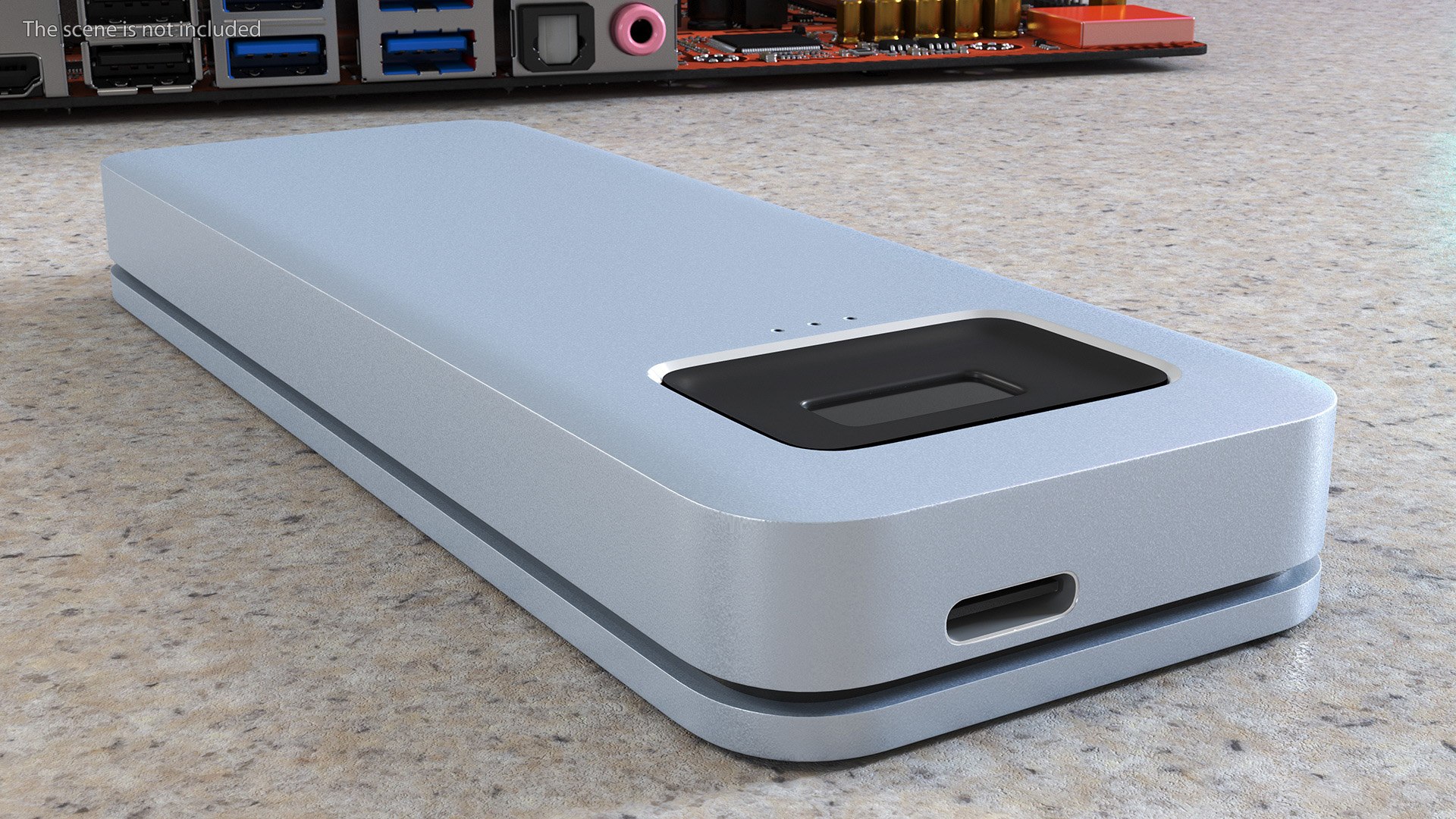 SSD Drive Fingerprint Scanner Protection 3D Model - TurboSquid 2099723