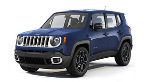 3D model Jeep Renegade 2017
