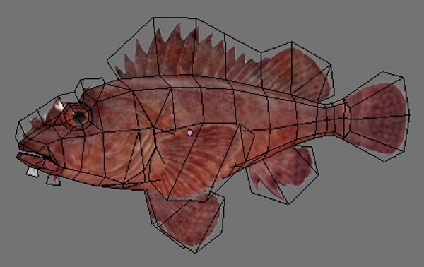 fish games 3d model