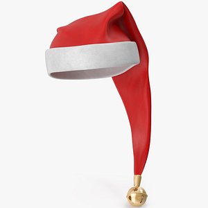 Christmas Hat with Bell v2 3D model