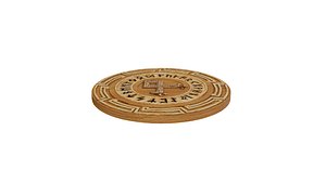 Plaque Futhark 3D