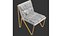 Baxter DABLIOU Stainless steel chair