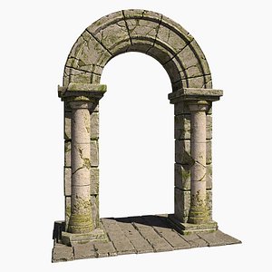 stone arch 3d 3ds