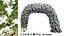 Eleganter Arc Crepe Jasmine Arch 3D-Modell