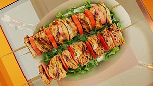 Chicken Grilled Kebab