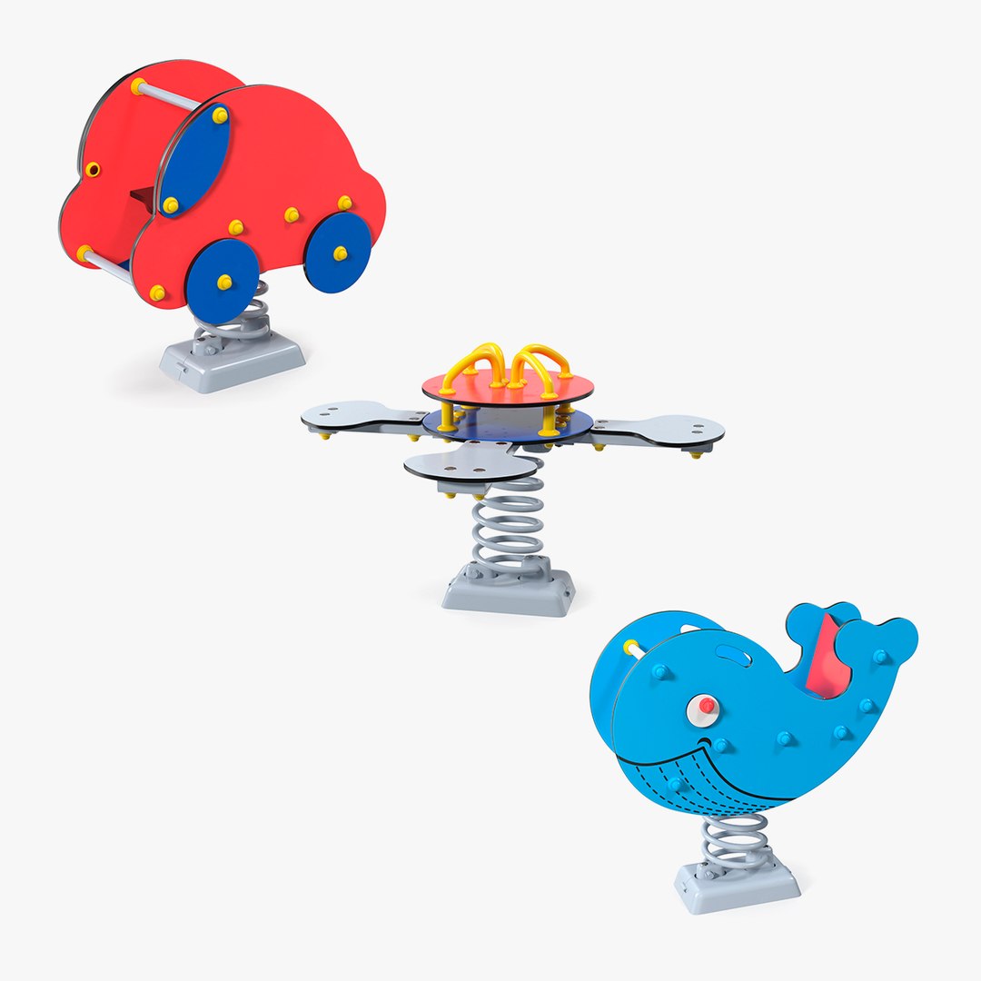 Spring Swings Collection 3D model preview