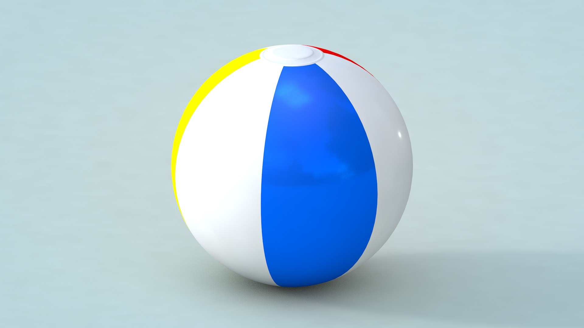 3D Beach Ball 1 Model - TurboSquid 2030281