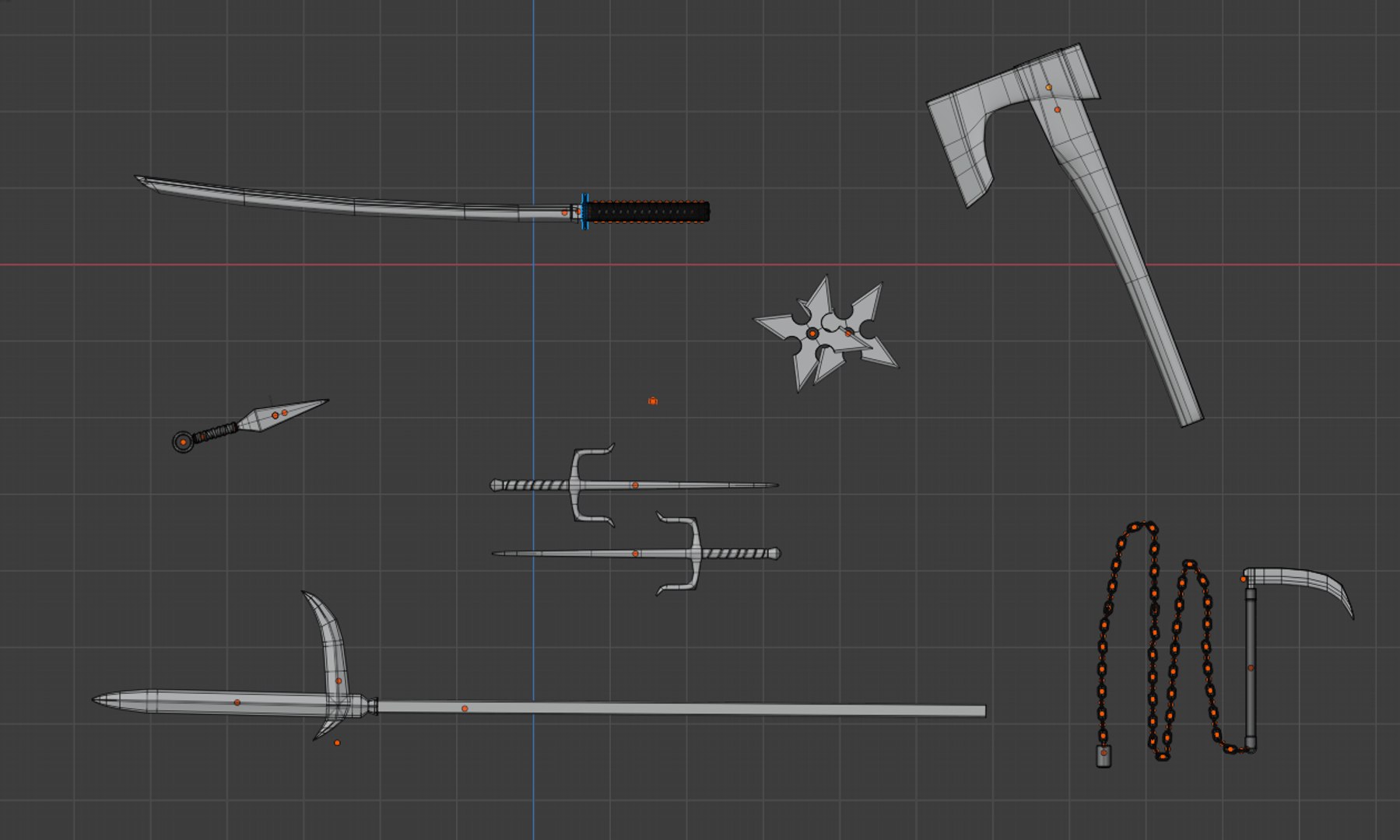3D Japanese Weapon set model https://p.turbosquid.com/ts-thumb/En/r4POpD/60/wireframe/png/1625575570/1920x1080/fit_q87/e1dfc3683cc1a52f4309639688d0afd45f9d8ab3/wireframe.jpg