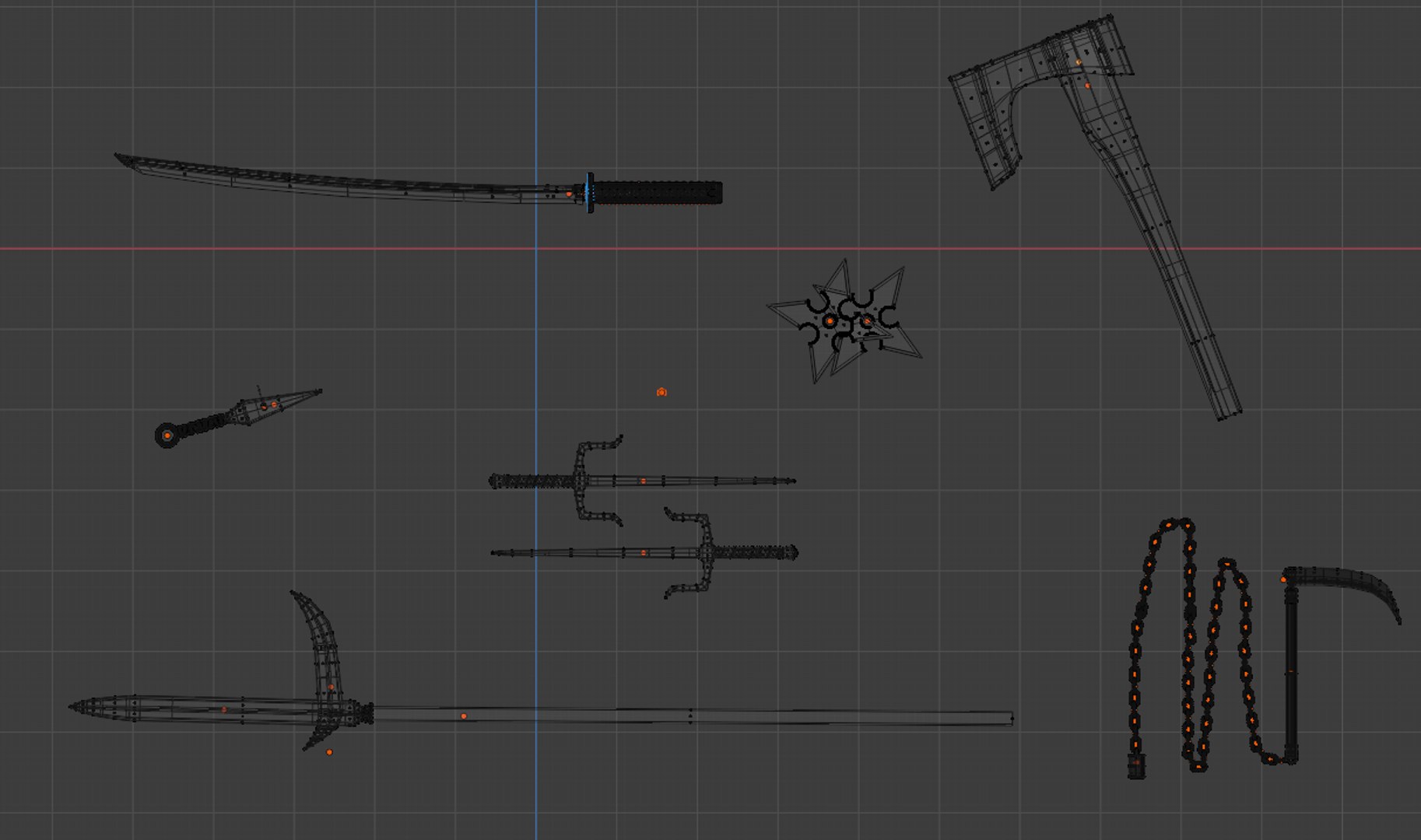 3D Japanese Weapon set model https://p.turbosquid.com/ts-thumb/En/r4POpD/zx/wireframe_2/png/1625575641/1920x1080/fit_q87/3dba0111487a7669d4986ca07f2894100b5372c2/wireframe_2.jpg