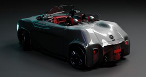 Generic Convertible Sports Car model