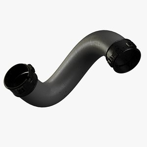 3D Motor pipe 3D model