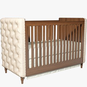 Restoration Hardware Chesterfield Tufted Crib