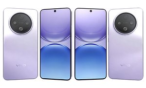 Vivo Y500 Purple 3D model