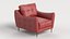 Sillón de cuero con brazos y sofá de 8 plazas