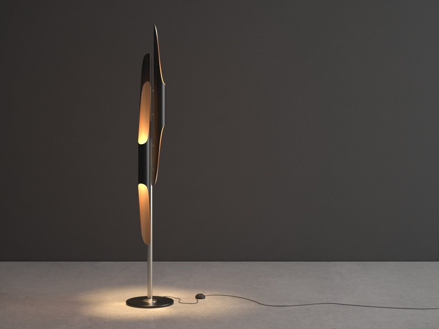 Coltrane floor lamp model - TurboSquid 1161975