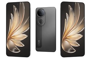 Vivo S20 Pine Smoke Ink Low Poly 3D