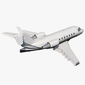 Business Jet Bombardier Challenger 604 Generic Rigged