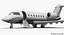 Business Jet Bombardier Challenger 604 Generic Rigged