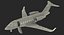 Business Jet Bombardier Challenger 604 Generic Rigged