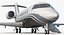 Business Jet Bombardier Challenger 604 Generic Rigged