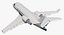 Business Jet Bombardier Challenger 604 Generic Rigged
